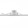 Prios lámpara empotrable LED Rida, juego de 3, blanco, 12 cm, CCT, IP44