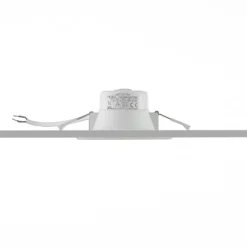 Prios lámpara empotrable LED Rida, juego de 3, blanco, 12 cm, CCT, IP44