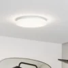 Prios lámpara LED de techo Artin, Ø 33 cm, blanco, CCT, IP65