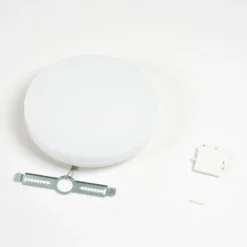 Prios lámpara LED de techo Artin, Ø 33 cm, blanco, CCT, IP65