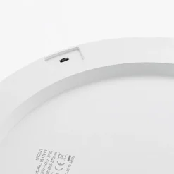 Prios lámpara LED de techo Aureka, set de 2, sensor, Ø 33 cm, blanco
