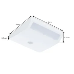 Prios Nestora lámpara de mueble LED, batería
