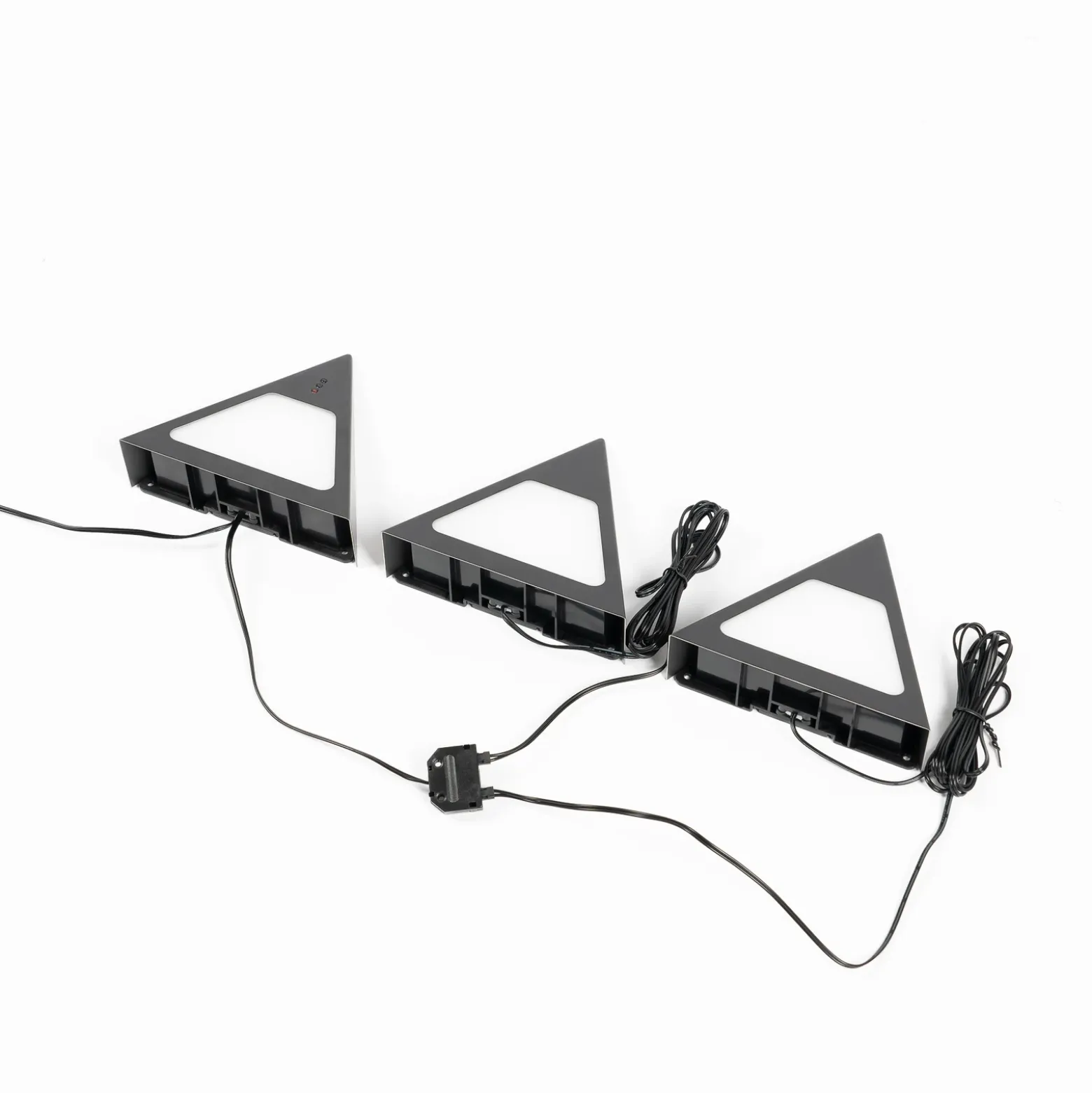 Prios Odia Lámpara LED bajo mueble, negra, 3 unidades