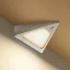 Prios Odia lámpara LED bajo mueble, acero inoxidable, 2 luces.