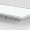 Prios panel LED Gelora, 80 cm, 4.000 K, color plata, aluminio