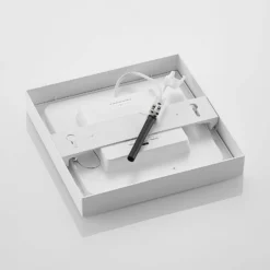 Prios Plafón LED Alette, blanco, 22,7 cm, 18 W, atenuable