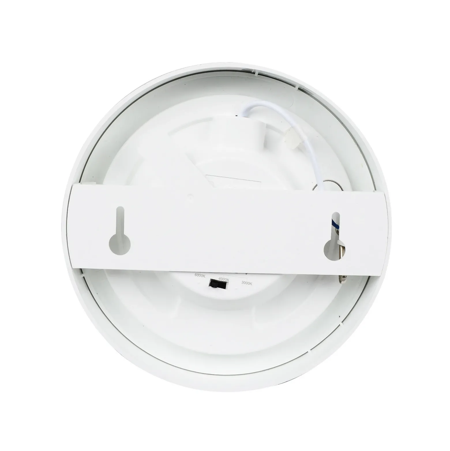 Prios Plafón LED Edwina, blanco, 23 cm, lote de 2