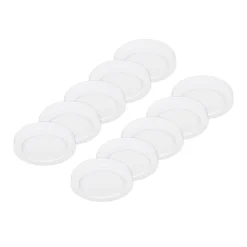 Prios Plafón LED Edwina, blanco, 23 cm, lote de 10