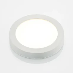 Prios Plafón LED Edwina, blanco, 25 cm, lote de 2