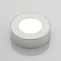 Prios Plafón LED Edwina, plata, 12 cm, set de 3
