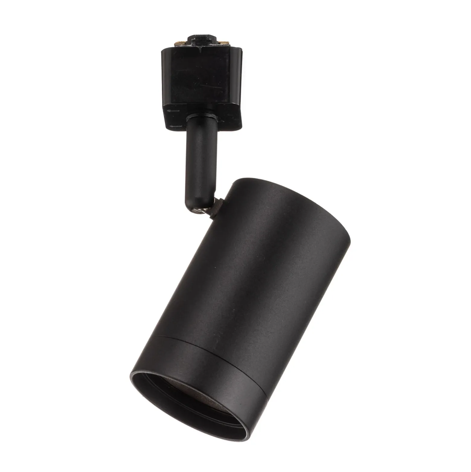 Prios Sistema de riel monofásico Jorell, negro, 5 luces, GU10
