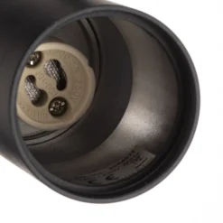 Prios Sistema de riel monofásico Jorell, negro, 5 luces, GU10