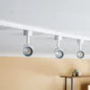 Prios sistema de riel trifásico Jorell, blanco, 3 luces, GU10