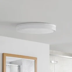Prios Wynion LED lámpara de techo CCT interruptor DIP 50cm