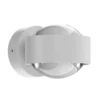 Puk Mini Wall, G9, lentes transparentes, blanco mate