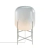 pulpo lámpara de pie Oda Medium, luz de luna blanco/blanco, altura 85 cm