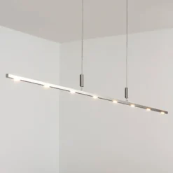 Quitani Lámpara colgante LED Tolu, longitud 180 cm, atenuable