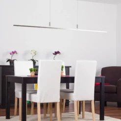 Quitani Lámpara colgante LED Tolu, longitud 180 cm, atenuable