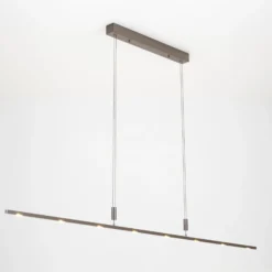 Quitani Lámpara colgante LED Tolu, longitud 180 cm, atenuable