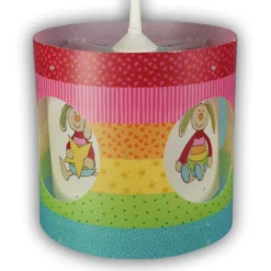 Rainbow Rabbit - lámpara colgante giratoria