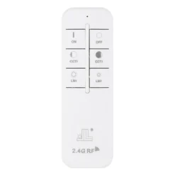 Rainer lámpara LED de techo, Ø 40 cm, efecto madera, metal, CCT