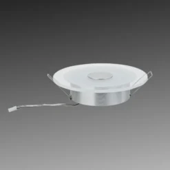 Refinada lámpara empotrable LED Whirl IP23
