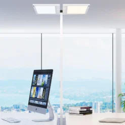 Regent Lighting Lightpad LED 2 luces medio plata