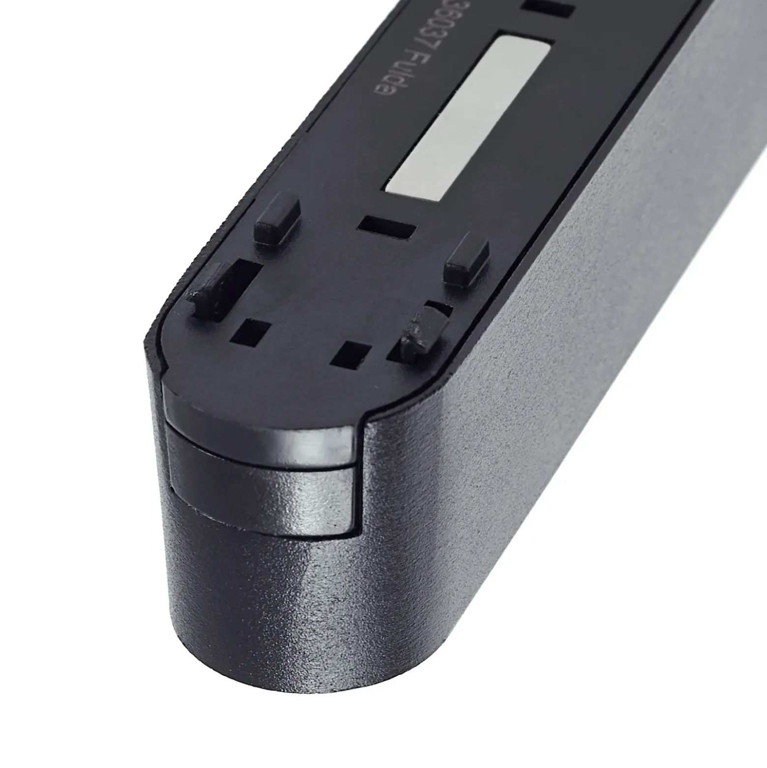 Regleta LED Lindby 48V Lumaro, negra, en forma de L, atenuable