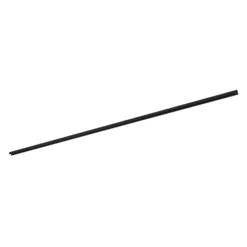 Riel bifásico Lindby Linaro, 2 m, negro, sistema de riel monofásico