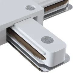 Riel conector X, riel monofásico, blanco
