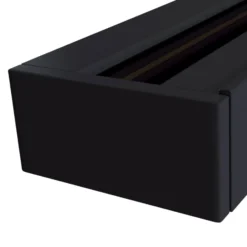 Riel de 1 fase Track en negro, 1.000 mm