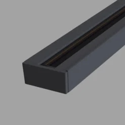 Riel de 1 fase Track en negro, 1.000 mm