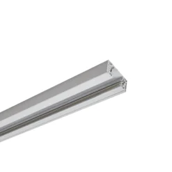 Riel eléctrico Lindby Linaro, 2 m, blanco, sistema de riel monofásico