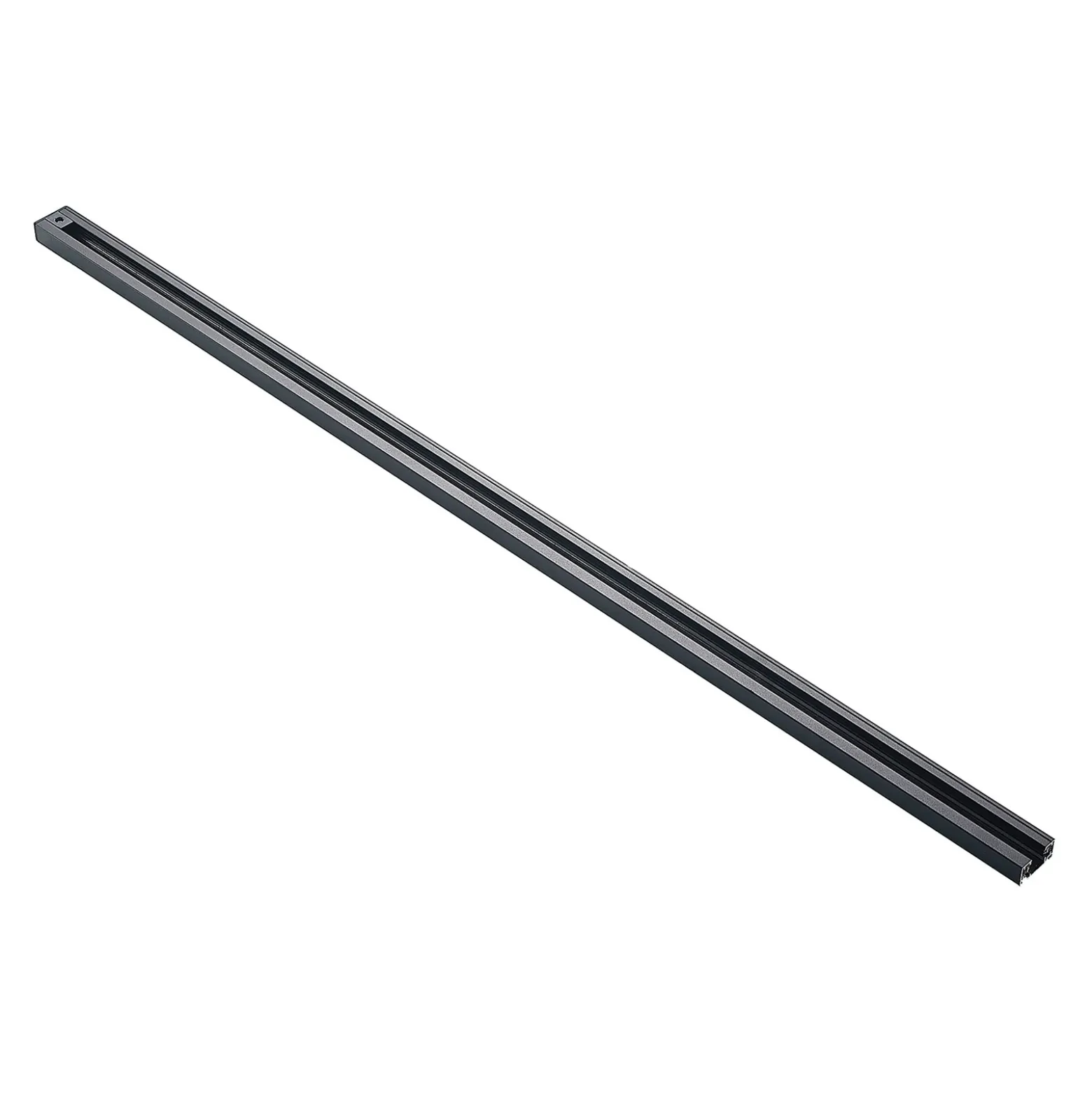 Riel Linaro de Lindby, 1 m, negro, sistema de riel monofásico