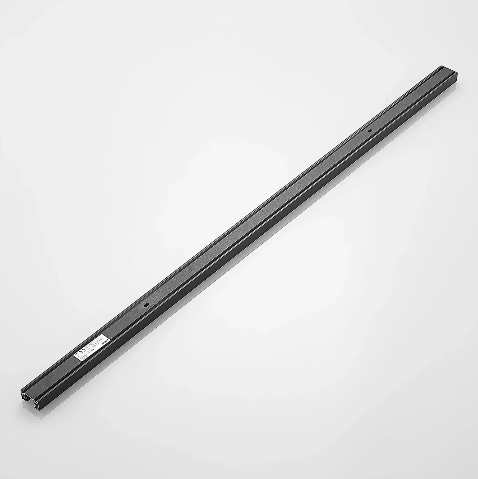Riel Linaro de Lindby, 1 m, negro, sistema de riel monofásico