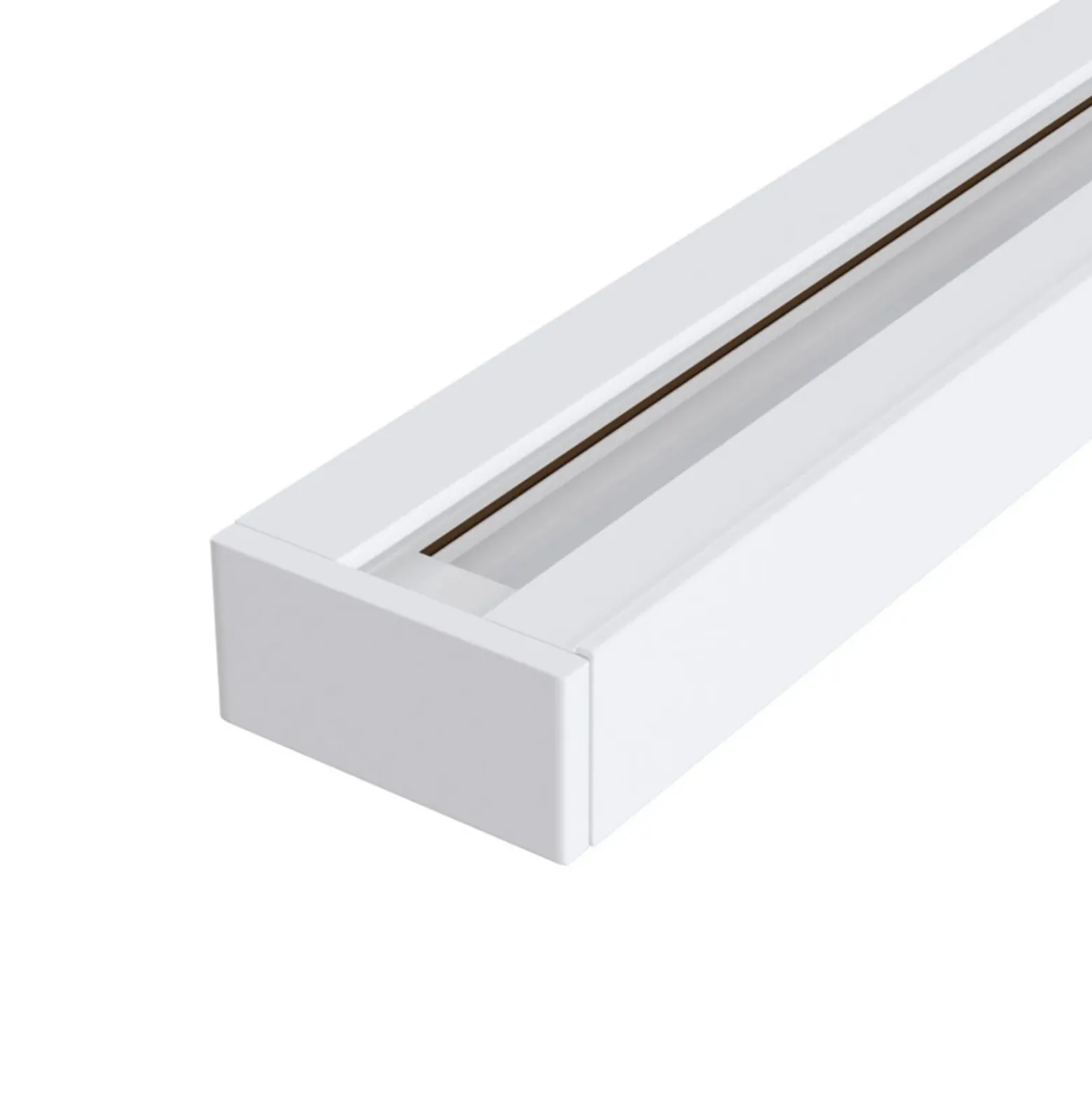 Riel monofásico Track en blanco, 100 cm