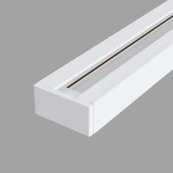 Riel monofásico Track en blanco, 100 cm