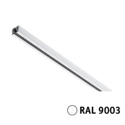 Riel Paulmann URail, blanco señal, longitud 200 cm, aluminio