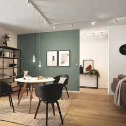 Riel Paulmann URail, blanco señal, longitud 200 cm, aluminio