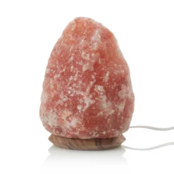 ROCK - Lámpara de cristal de sal 4-6 kg, altura aprox. 23 cm