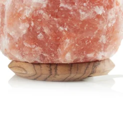 ROCK - Lámpara de cristal de sal 4-6 kg, altura aprox. 23 cm