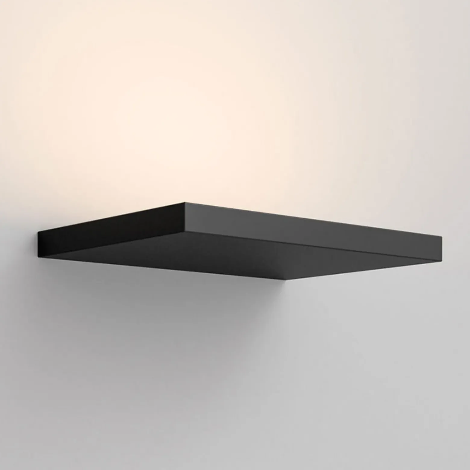 Rotaliana CM2 W2 aplique LED negro 2.700K