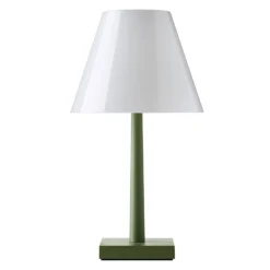 Rotaliana Dina+ T1 LED lámpara de mesa recargable verde