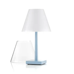 Rotaliana Dina+ T1 LED lámpara de mesa recargable luz azul