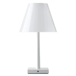 Rotaliana Dina T1 lámpara mesa LED blanco/blanco