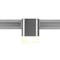 Roubaix DUOline foco de riel LED, níquel mate