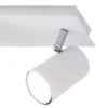 Rune plafón, orientable, 3 luces, blanco