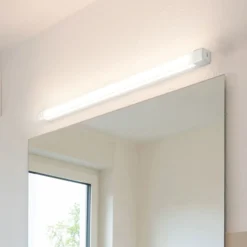 RZB Baleva aplique de pared LED IP44 ancho 90cm 15W