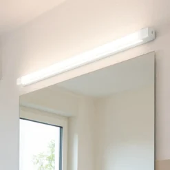 RZB Baleva aplique de pared LED IP44 ancho 120cm 19W