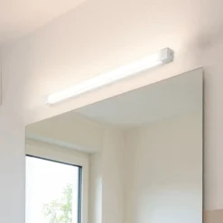 RZB Baleva aplique de pared LED IP44 ancho 60cm 10W